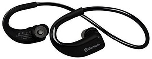Sunorm Sunorm Bluetooth 4.0 Sport Headset Wireless Headphones rophone for Sport Running Noise Cancelling Earbud Earphone for Cell Phone (Black) Wireless Bluetooth Gaming Headset With Mic
