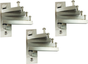 DOCOSS Pack Of 3-Flexible 4 Pin Cloth Hanger 4 - Pronged Hook