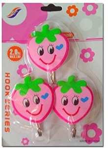 Italish 3 Pcs Manual Cartoon Shaped Hanger For Cloth Bags 3 - Pronged Hook
