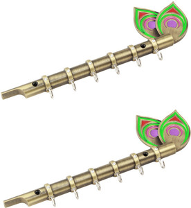 Sunrise Flute With Brass Hooks 6 - Pronged Key Holder