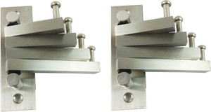 DOCOSS Pack Of 2-Flexible 4 Pin Cloth Hanger 4 - Pronged Hook