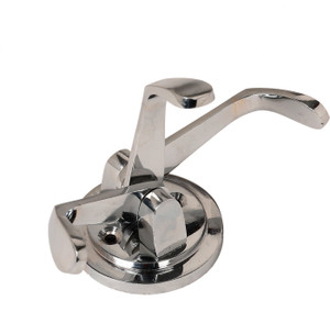 Sunrise Brass Revolving 3 - Pronged Hook
