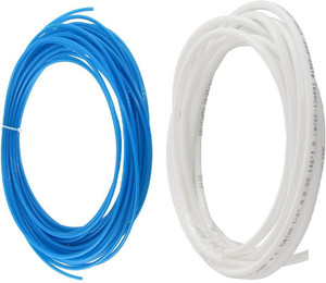 BalRama RO Service Pipe/Tube 1/4 inch Outer Diameter White Blue Approx 6 metres total length Water Purifier Filter Tubing Hose Pipe