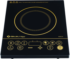 BAJAJ 2000 W Induction Cooktop Push Button Buy BAJAJ 2000 W Induction Cooktop Push Button Online at best price in India Flipkart