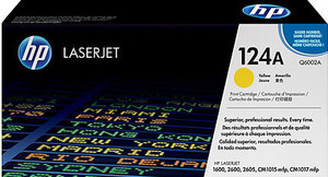 HP 124A Yellow LaserJet Toner Cartridge