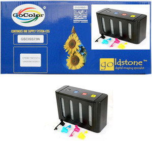 Gocolor Continuous Tank Supply System 73 N for Epson TX121,T13,TX111,Tx210,T30 etc Multi Color Ink