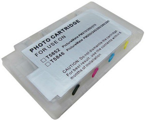 Dubaria Empty Refillable Cartridge For Epson PM215 / 235 / 245 Printers Compatible With Epson T5852 Multi Color Ink
