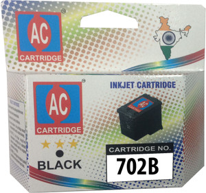 AC-Cartridge AC 702 Black Ink Cartridge Hp CC660AA its/J3500/J3600/J5500/J3508/J3608. Single Color Ink