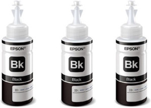 Epson T6641 3 Pcs Black Single Color Ink