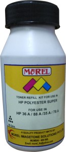 morel Powder for use in HP Laserjet 35A / 36A / 78A / 88A / 85A / 83A / CANON 912 / 925 Printer Cartridge Single Color Toner