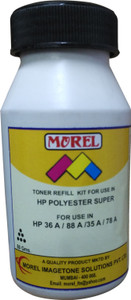 morel Powder for use in HP Laserjet 35A / 36A / 78A / 88A / 85A / 83A / CANON 912 / 925 Printer Cartridge Single Color Toner