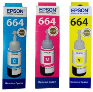 Epson For L100/L200/L210/L220/L300/L350/L500 Multi Color Ink