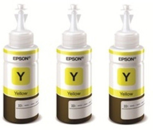 Epson T6644 Yellow 3 Pcs bottle 70ml Single Color Ink
