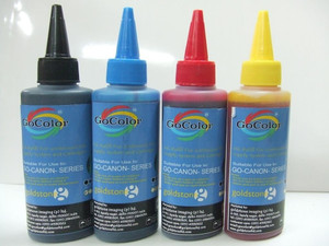 Gocolor Canon Premium Quality Inkjet 100 ml Multi Color Ink