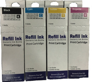 Print Cartridge Set For Epson L365 Multi Color Ink