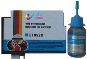 VMS 73N For Epson Refillable Prefilled 10ML Cartridge & with 30ML Single Color Ink