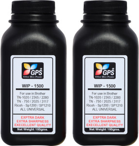 Gps Brother Cartridge Refill Toner Powder (100gm 2pc Pack) Single Color Toner