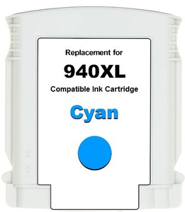 Dubaria 940 XL Cyan Ink Cartridge Compatible For HP 940 XL Cyan Ink Cartridge For Use In OfficeJet Pro 8000 Enterprise Printer - A811a, 8000 - A809a, 8500 -A909b Single Color Ink