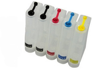 Max T1100 Ciss TANK 5 Color Without Multi Color Ink