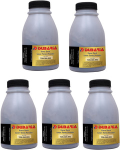 Dubaria Extra Dark Powder for HP 36A/CB436A Cartridge-80 Grams-Pack of 5 Single Color Toner