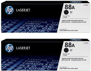 Laser Jet 88AD HP Combo Pack Toner Cartridge (Double Pack) Single Color Toner