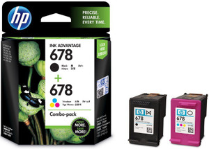 HP 678 Combo Pack Multi Color Ink