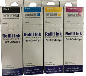 Print Cartridge Set for Epson L200 Multi Color Ink