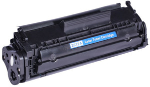 Inddus Cartridge 12A / Q2612A Cartridge - HP Compatible For Use in Laserjet 1010, 1012, 1015, 1018, 1020, 1022, 1022n, M1005 , M1319f , 3015 , 3020 AIO, 3030 AIO, 3050 AIO, 3050z AIO, 3052 AIO, 3055 Single Color Toner