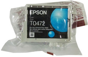 Epson T0472 Original Cartridge Cyan Single Color Ink
