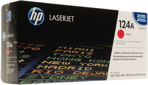 HP 124A Original LaserJet Toner Cartridge(Q6003A) Single Color Toner
