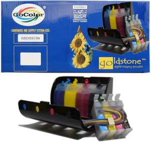 Gocolor Continuous Tank Supply System 73N for All Epson Printer TX210/T13/TX121 Other Printer etc Multi Color Ink
