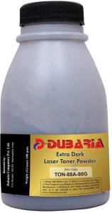 Dubaria Extra Dark Powder for HP 88A / Cartridge-80 Grams Single Color Toner