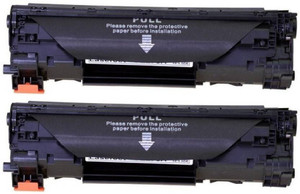 Morel 88A Compatible Cartridge for HP laser jet P1007 / 1008 / Pro M1136 / M1213NF / M1216nfh Printer pack of 2 Single Color Toner