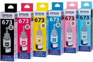 Epson L800 SERIES PRINTER 6 PIECE INK SET Multi Color Ink