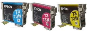 Epson 73N Combo Cartridge Valuable Pack of 3 Colors Multi Color Ink