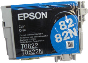Epson 82N Cartridge Original Cyan Single Color Ink