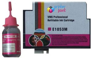 Max 73N For Epson Refillable Prefilled 10ML Cartridge & with 30ML Single Color Ink