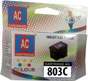 AC-Cartridge AC 803 Color Ink Cartridge HP Deskjet 1112/1112/1111/2131/2132 Printer Multi Color Ink