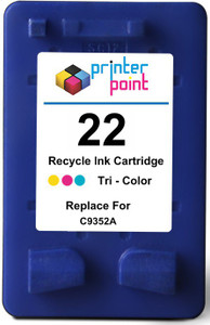 Max 22 Recycle Color Ink Cartridge For Hp Prefilled Single Color Ink
