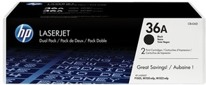 HP 36A Black Dual Pack LasetJet Toner Cartridge