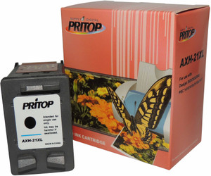 Pritop 21 XL Black inkjet Cartridges for HP Deskjet D1360, D1460, D1550, D1560, D2360, D2460, 3920, 3940 Printers; HP Deskjet F370, F380, F2120, F2179, F2180, F2235, F2275, F2276, F2280, F4185 All-in-Ones, HP PSC 1402, 1410 All-in-Ones and HP Officejet 4355 All-in-One Single Color Ink