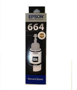 Epson Original Refill Ink For L100 / L200 / L210 / L220 / L300 / L350 / L500 - 70 ML Ink Single Color Ink