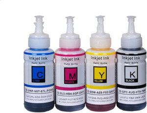 Print Cartridge Epson L210 INK SET Multi Color Ink