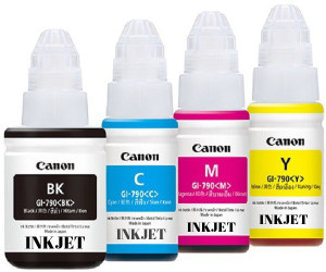 INKJET PIXMA CANON GI790 GENUINE INK Multi Color Ink