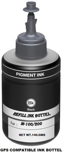 Gps COMPATIBLE INK BOTTEL FOR EPSON M100/M200 PRINTER T7741 REFILL INK Single Color Ink