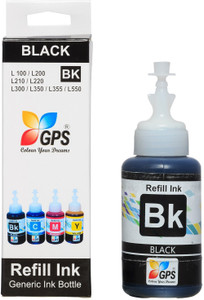 GPS L100,L110,L200,L210,L300,L350,L355,L550,L555 Single Color Ink