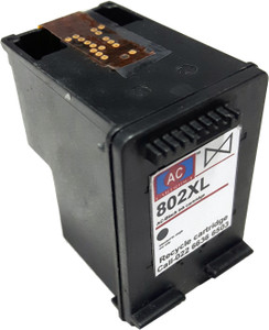 AC-Cartridge AC 802XL Black ink cartridge HP 3050/J610/2000/J210/2050/J510/3000/J310/1050/J410/1000/J110/2010/K010/2060/K110. Single Color Ink