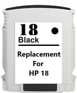 Dubaria 18 Black Ink Cartridge Compatible For HP 18 black Ink Cartridge Single Color Ink