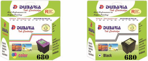 Dubaria Ink Cartridge For Use In HP DeskJet 4535 All-in-One Wireless Color Ink Printer Multi Color Ink