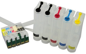 Max CISS Tank T0731HN-T0734 with Cartridge For EPSON T1100 without Multi Color Ink